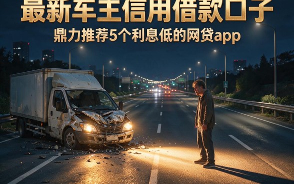 最新车主信用借款口子,鼎力推荐5个利息低的网贷app
