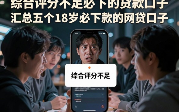综合评分不足必下的贷款口子,汇总五个18岁必下款的网贷口子