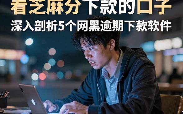 看芝麻分下款的口子,深入剖析5个网黑逾期下款软件