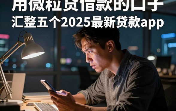 用微粒贷借款的口子,汇整五个2025最新贷款app