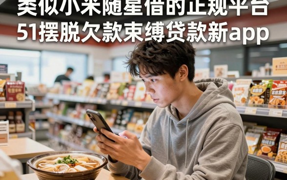类似小米随星借的正规平台，概括5个摆脱欠款束缚贷款新app