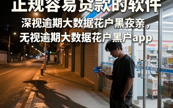 正规容易贷款的软件,整合五个无视逾期大数据花户黑户app