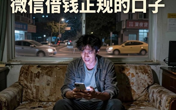 微信借钱正规的口子,概览五个无视黑花半夜下款的网贷平台