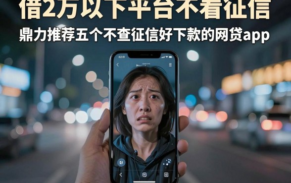 借2万以下平台不看征信,鼎力推荐五个不查征信好下款的网贷app