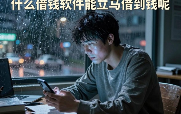 什么借钱软件能立马借到钱呢，归纳五个利息低的网贷app