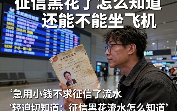 征信黑花了怎么知道还能不能坐飞机,归纳五个急用小钱不求征信流水轻松贷的平台