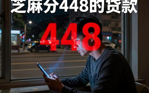 芝麻分448的贷款，梳理五个无视黑白户口子
