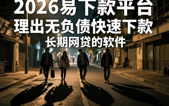 2026易下款平台,理出五个无视负债快速下款长期网贷的软件