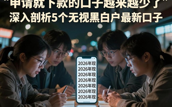 申请就下款的口子越来越少了，深入剖析5个无视黑白户最新口子