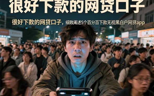 很好下款的网贷口子,细致阐述5个百分百下款无视黑白户网贷app