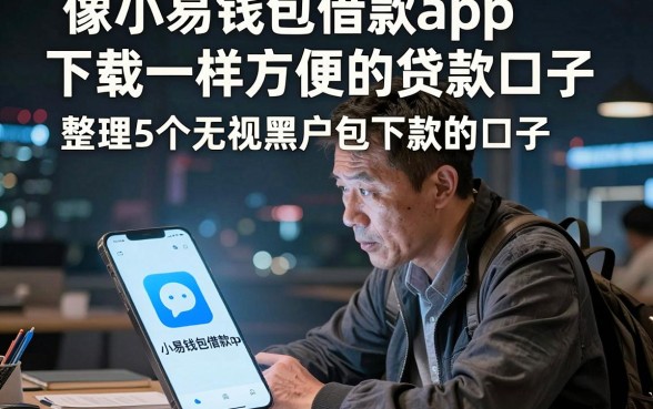 像小易钱包借款app下载一样方便的贷款口子，整理5个无视黑户包下款的口子