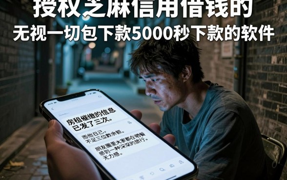 授权芝麻信用借钱的,筛选五个无视一切包下款5000秒下款的软件