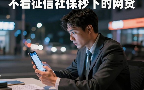 不看征信社保秒下的网贷,概括5个秒批通过的网贷平台