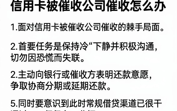 信用卡被催收公司催收怎么办,详细阐述5个征信花居然都下款的app