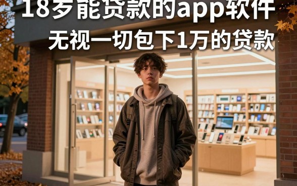 18岁能贷款的app软件,概括5个无视一切包下1万的贷款