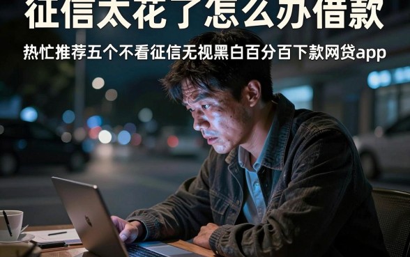 征信太花了怎么办借款,热忱推荐五个不看征信无视黑白百分百下款网贷app