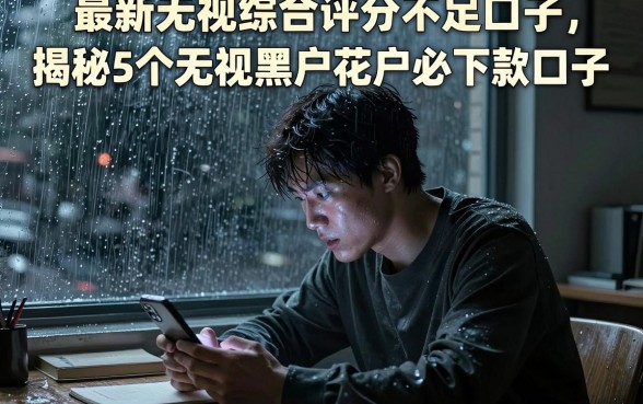 最新无视综合评分不足口子,揭秘5个无视黑户花户必下款口子