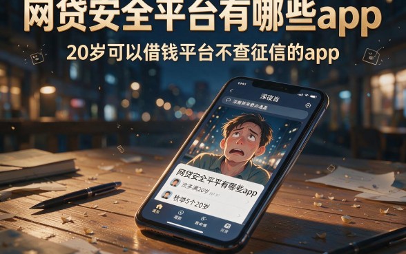 网贷安全平台有哪些app，枚举5个20岁可以借钱平台不查征信的app