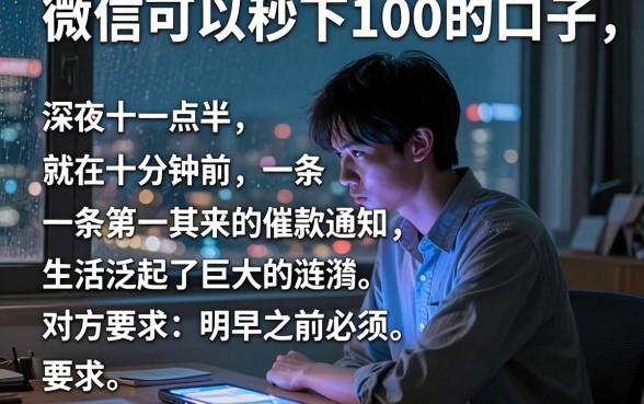微信可以秒下100的口子,罗列五个逾期必下款的app