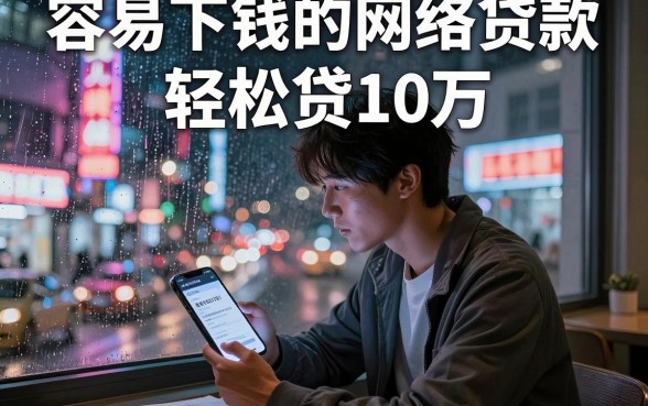 容易下钱的网络贷款,遴选五个轻松贷10万的app