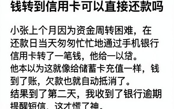 钱转到信用卡可以直接还款吗,整合五个征信花了可以借钱的网贷软件