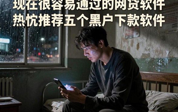 现在很容易通过的网贷软件,热忱推荐五个黑户下款软件