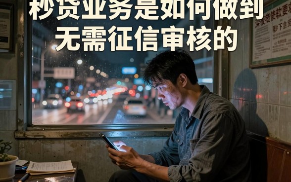 秒贷业务是如何做到无需征信审核的,遴选五个不看负债秒下款的网贷软件