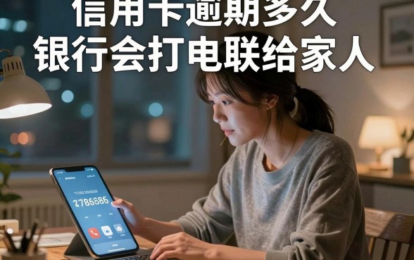 信用卡逾期多久银行会打电联给家人，鼎力推荐五个新号易贷速审秒下款平台