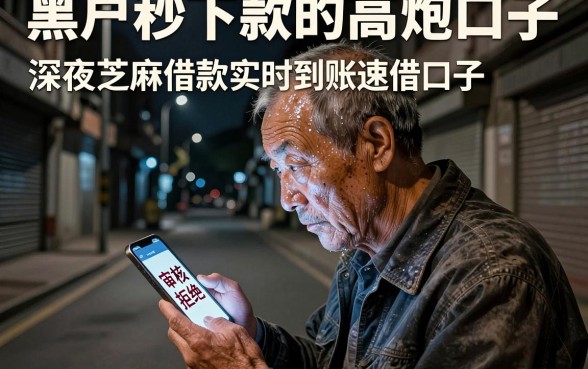 黑户秒下款的高炮口子,概览五个芝麻借款实时到账速借口子