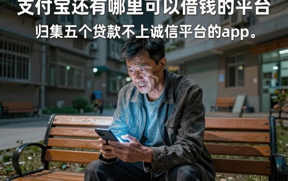 支付宝还有哪里可以借钱的平台,归集五个贷款不上诚信平台的app