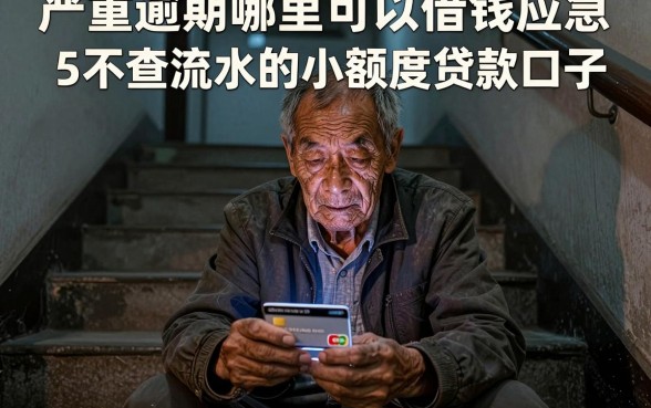 严重逾期哪里可以借钱应急,概览5个不查流水的小额度贷款口子