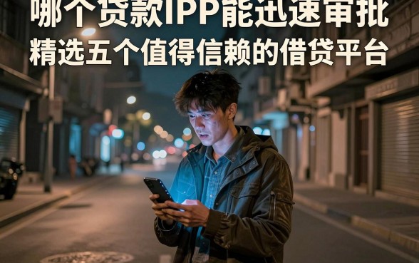 哪个贷款APP能迅速审批,精选五个值得信赖的借贷平台