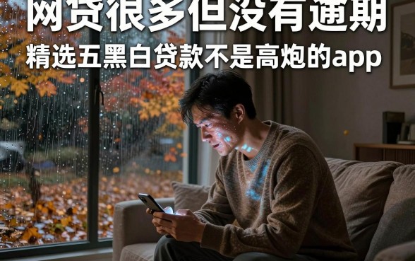 网贷很多但没有逾期,精选五个黑白贷款不是高炮的app