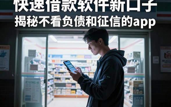 快速借款软件新口子,揭秘五个不看负债和征信的app