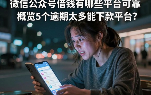 微信公众号借钱有哪些平台可靠，概览5个逾期太多能下款平台