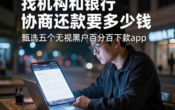 找机构和银行协商还款要多少钱,甄选五个无视黑户百分百下款app