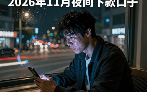 2026年11月夜间下款口子，枚举5个网黑逾期下款平台