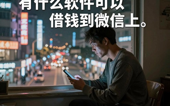 有什么软件可以借钱到微信上,深入剖析五个无视黑白户口子