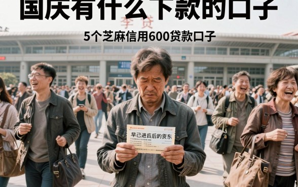 国庆有什么下款的口子，细致阐述5个芝麻信用600贷款口子