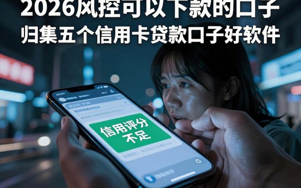 2026风控可以下款的口子,归集五个信用卡贷款口子好软件