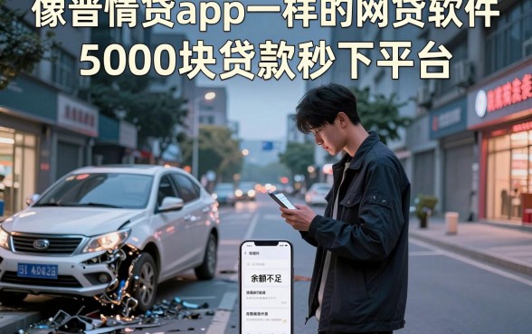 像晋情贷app一样的网贷软件,详细阐述五个5000块贷款秒下平台