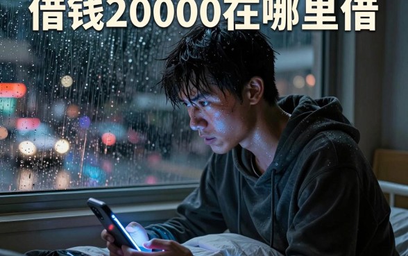 借钱20000在哪里借,筛选五个1000至5000的小额贷款软件