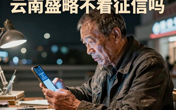 云南盛略不看征信吗,整合5个无视黑户下款的口子