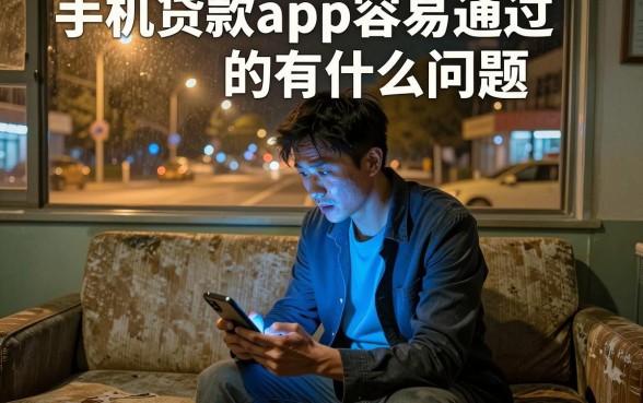 手机贷款app容易通过的有什么问题,筛选5个不看负债查询的口子