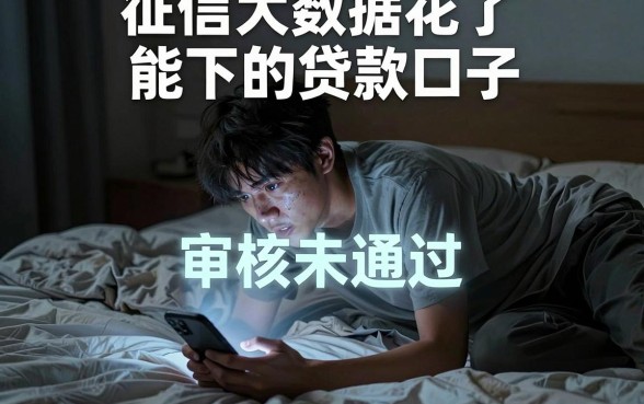 征信大数据花了能下的贷款口子,详尽说明五个低门槛不查征信的app