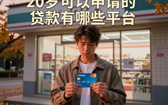 20岁可以申请的贷款有哪些平台,概览五个借钱平台不看综合评估的平台