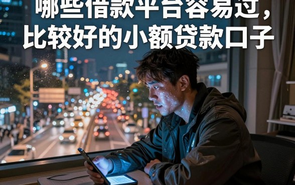 哪些借款平台容易过,理出五个比较好的小额贷款口子