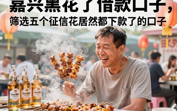 嘉兴黑花了借款口子,筛选五个征信花居然都下款了的口子