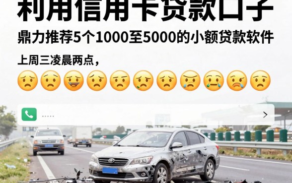 利用信用卡贷款口子,鼎力推荐5个1000至5000的小额贷款软件