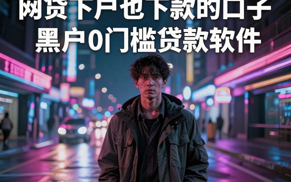 网贷下户也下款的口子,概括五个黑户0门槛贷款软件